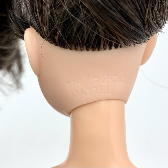 BARBIE Fashionista NAUTICAL TOP #61 Replacement Barbie Doll Nude Petite Flatfeet - Picture 8 of 14